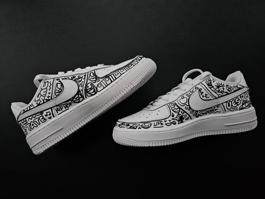 Custom sneaker art