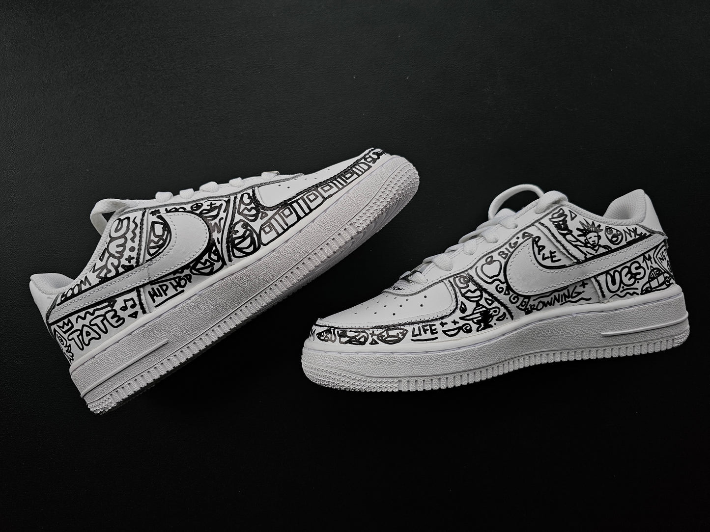 Custom sneaker art