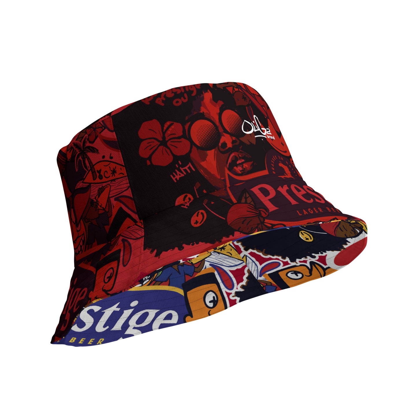 Prestige x OliGa Reversible bucket hat